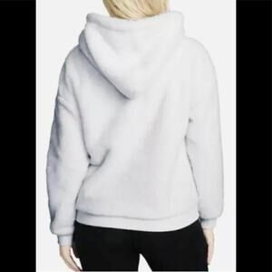 Lukka Lux Women's Sherpa Pullover White with Hood Size S. See Video